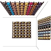 10 Pack Coffee Pods Holder for Nespresso, PVC Organize Strips for Coffee Bar Accessories, Compatible with Kcups/Nespresso and