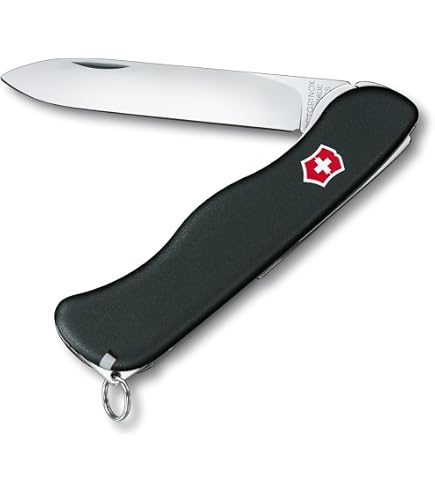 Victorinox Sentinel One-Hand Pocket Knife with Lock Blade and Clip
