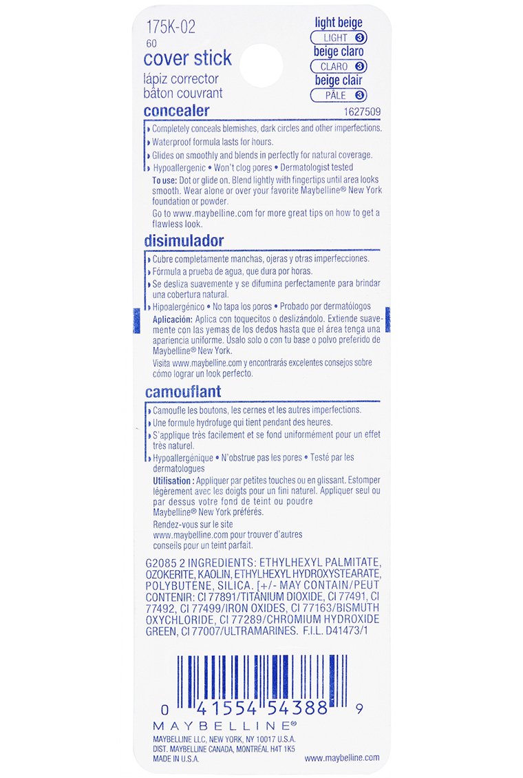 maybelline cover stick 23