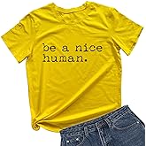 BABEGO Womens Cute Funny T-Shirts Graphic Tees Short Sleeve Tops