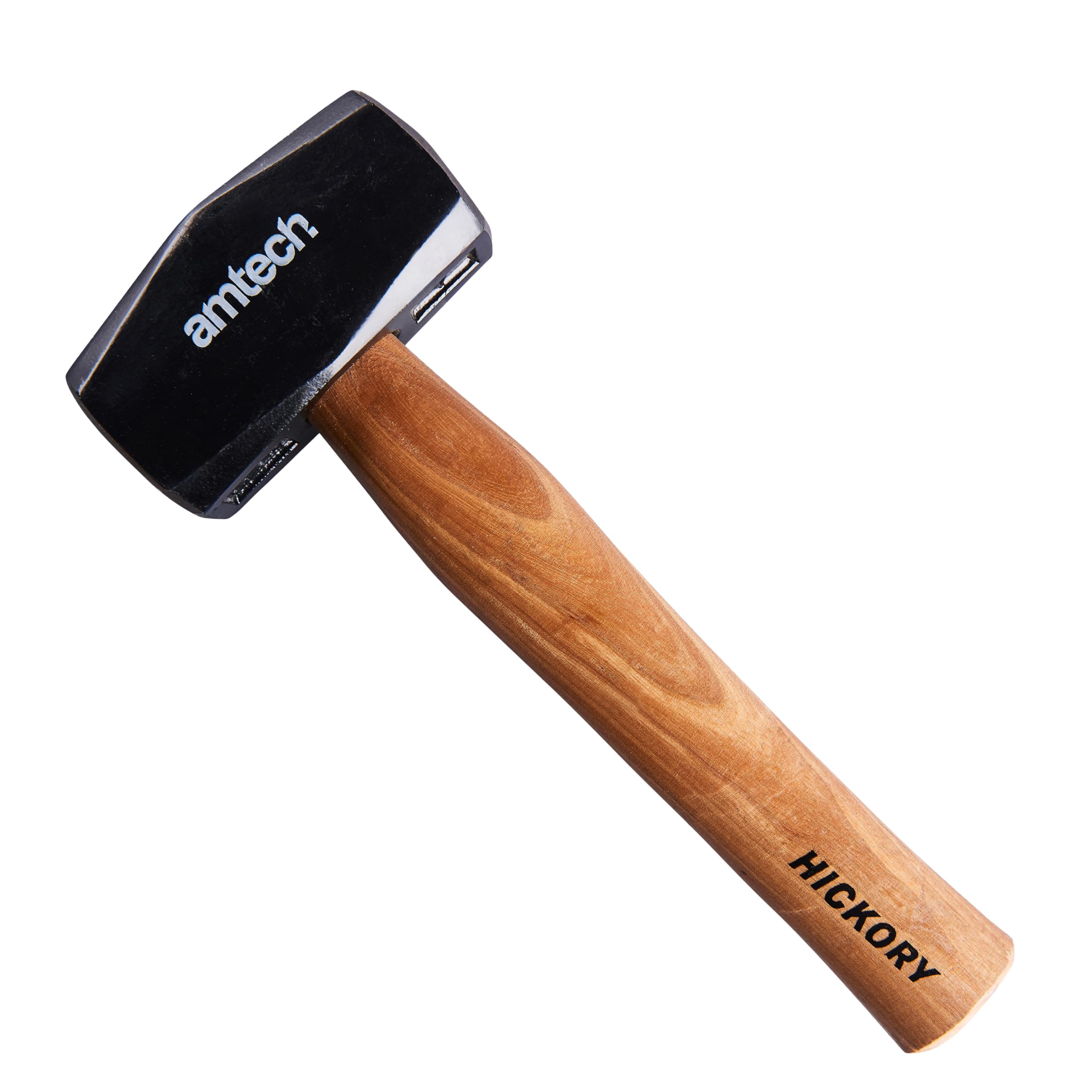 Amtech - Club Hammer, Heavy Duty Heat Treated Head, Durable Hickory Handle, Comfortable Grip, Designed for Masonry and Demolition (70oz / 2kg)