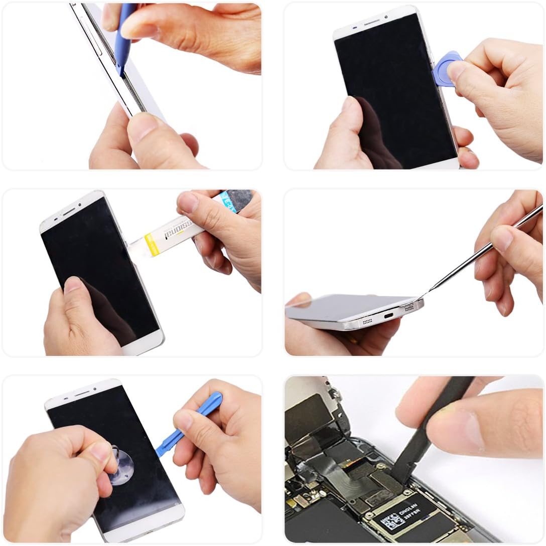 XOOL 80 in 1 Precision Set with Magnetic Driver Kit, Professional Electronics Repair Tool Kit with Portable Oxford Bag for Repair Cell Phone, iPhone, iPad, Watch, Tablet, PC, MacBook: Home Improvement