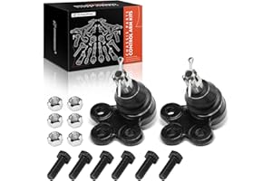 A-Premium 2 x Front Lower Ball Joint, Compatible with Chevrolet Equinox 2010-2017 & GMC Terrain 2010-2017