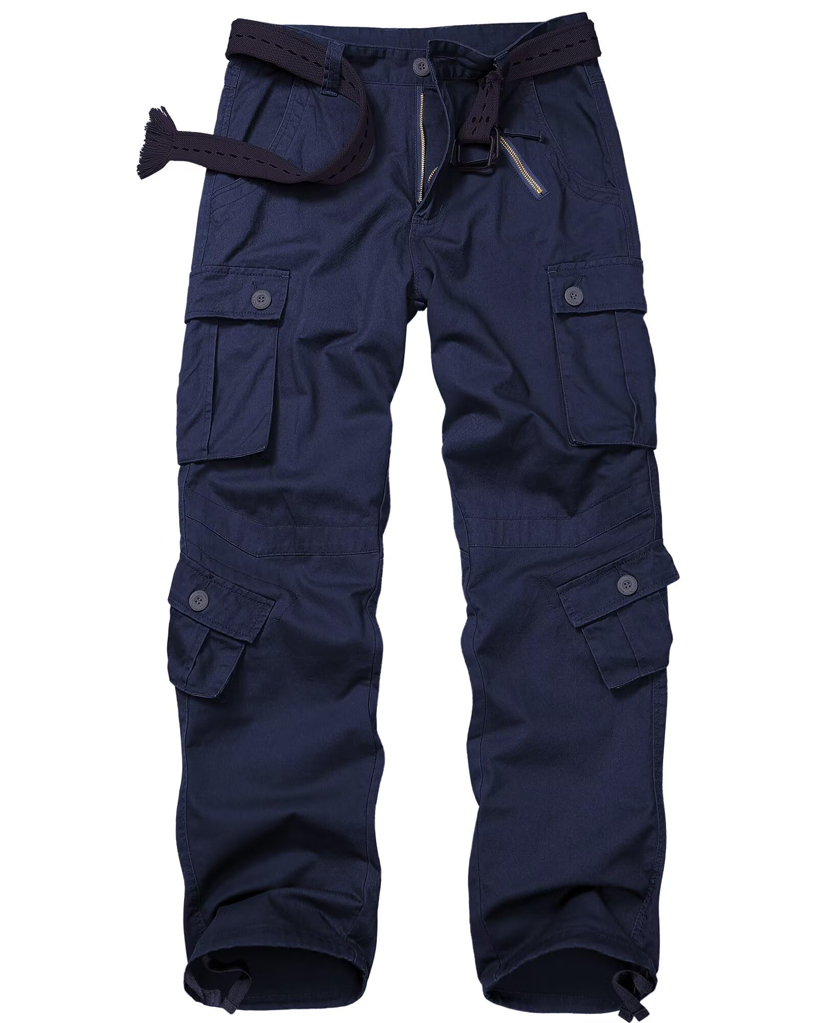 Photo 1 of TRGPSG Women's Casual Combat Cargo Pants, Cotton Outdoor Camouflage Military Multi Pockets Work Pants 2