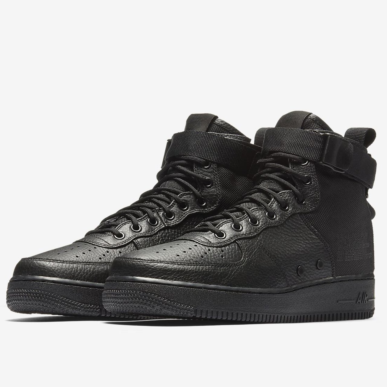 即発送可能 日本国内正規品 ナイキ Sf エア フォース 1 Mid Nike Sf Air Force 1 Mid ブラック ブラック ブラック 005 B07cpw1n8c 国産 Techplus Vn