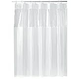 iDesign EVA Plastic Stall Shower Liner for