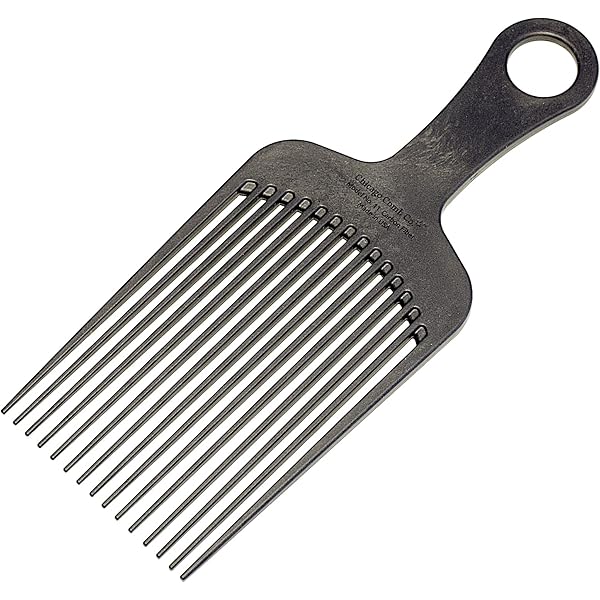 【USA製】シカゴコーム Chicago comb ステンレス製コーム＆ホーウィンレザーシース