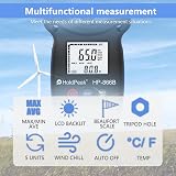 HoldPeak HP-866B Anemometer Handheld Wind Speed Meter with Backlight view 4
