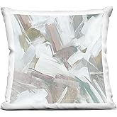 Stupell Industries Soft Muted Harmony Indoor Printed Throw Pillow, 18 x 7 x 18, Off- White