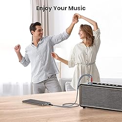 QIMIAOUS [MFi Certified] 10.5FT Lighting to RCA
