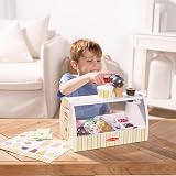 Melissa & Doug Wooden Ice Cream Toy Shop Role Play Set 3+ Kids view 2