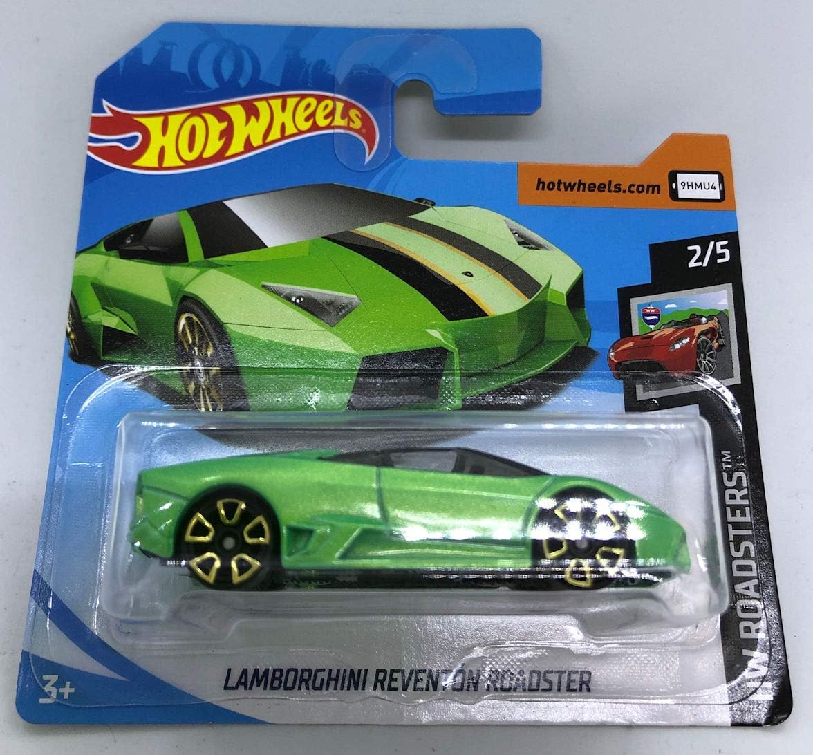 hot wheels lamborghini reventon roadster green
