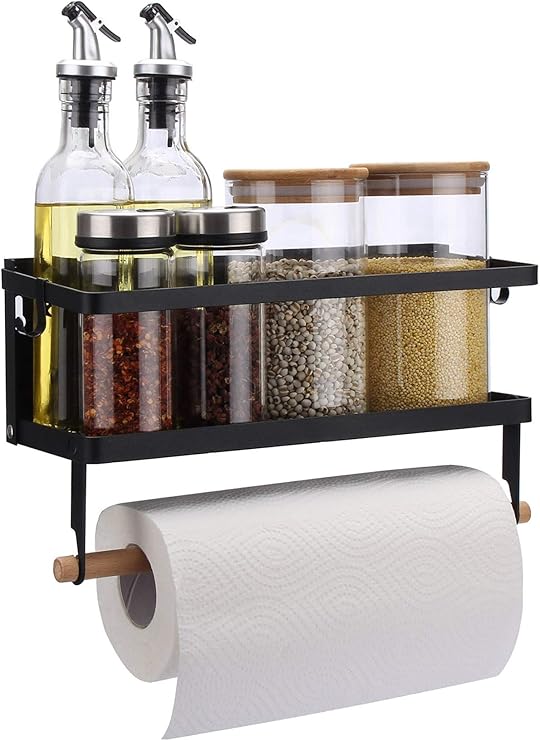 Fridge Organizer, Paper Towel Holder, Kitchen Rack