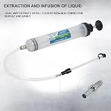 Oil Suction Syringe 500cc with 85.2cm Hose Pump Manual view 4