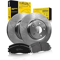 Front Brake Pad and Rotor Kit For Caravan Grand Town Country Voyager