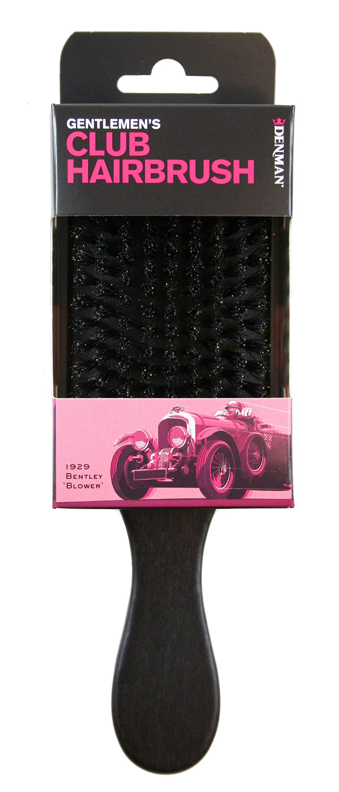 Denman Jack Dean Dark Wood Club Brush JDCB2