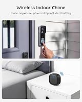 BOIFUN 5MP 2.5K Video Doorbell Wireless 2.4GHz Alexa Night Vision Battery view 9