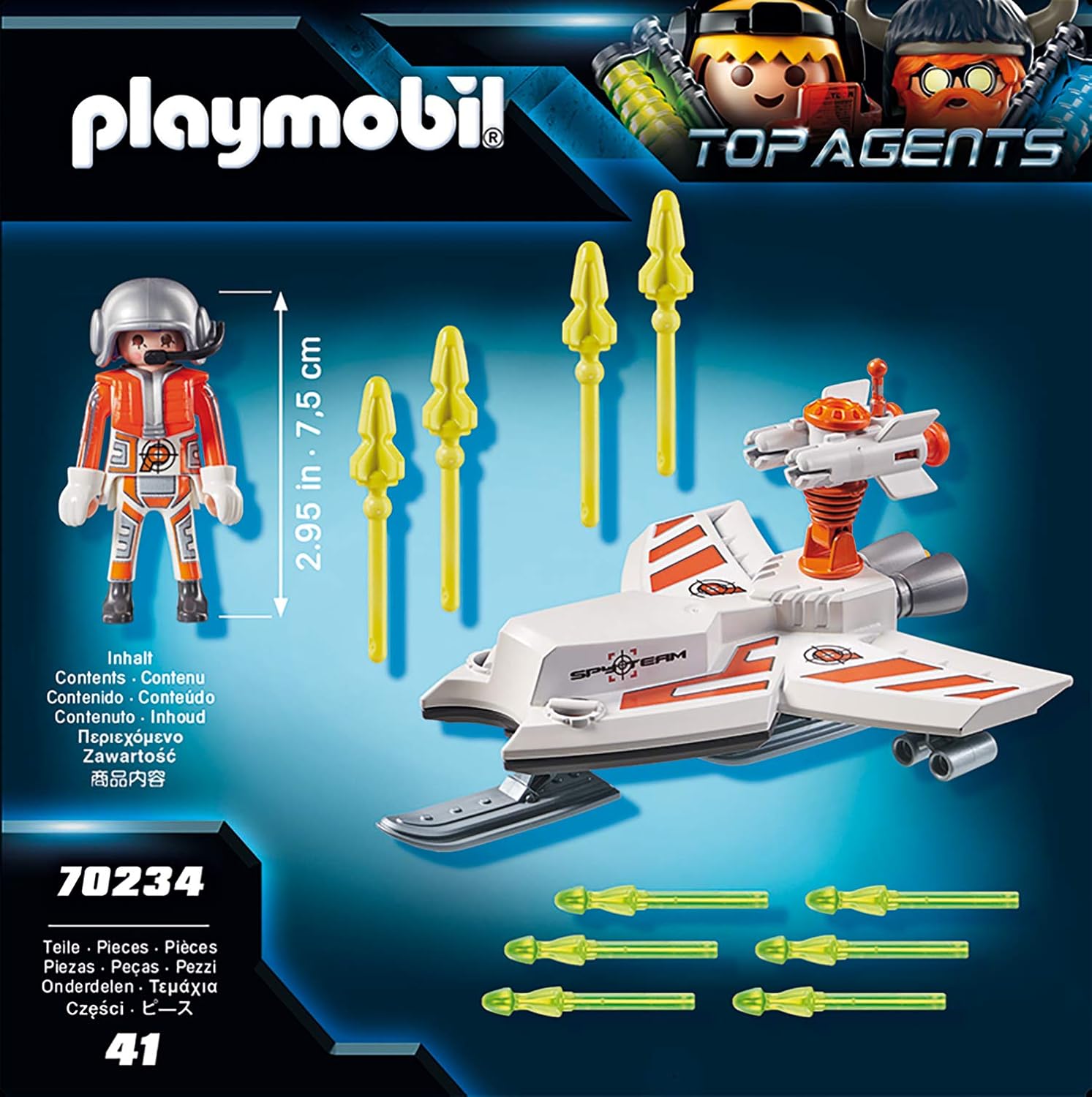 playmobil top agents amazon