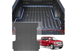 GALVAGNITE Bed Mat for 2015-2024 Ford F-150 SuperCrew 5.5FT Truck Bed Accessories, All Weather TPE Protection for F150 Pickup Truck Bed Liner