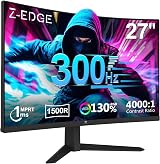 Z Z-Edge 27-Inch Curved Gaming Monitor 300Hz 1ms MPRT 1080p FreeSync view 1