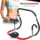 Lions Abdominal Abs Cruncher Roller - Pro Toning Machine for Home Gym Red view 3