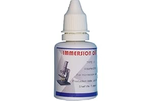 Microscope Immersion Oil, 3/4 oz (25ML), Type A, Microscope Specific, Easy to Remove