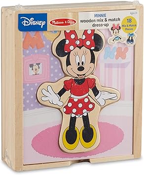 minnie mouse magnetic dress up