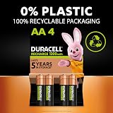 Duracell Rechargeable AA Batteries 2500 mAh NiMH Pack of 4 view 6