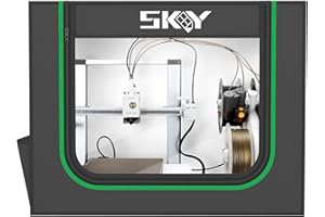 CREGRANT3D 3D Printer Enclosure with LED Light, Fireproof Dustproof Tent Constant Temperature Protective Cover for Bambu Lab A1,A1 Mini,800 * 580 * 580mm