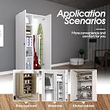 AOLISHENG 10 Pcs 35mm Soft Close Cabinet Hinges 100 Degree Full Overlay view 7
