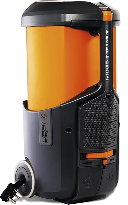 Eureka Forbes Euroclean Iclean Vacuum Cleaner,Black And Orange