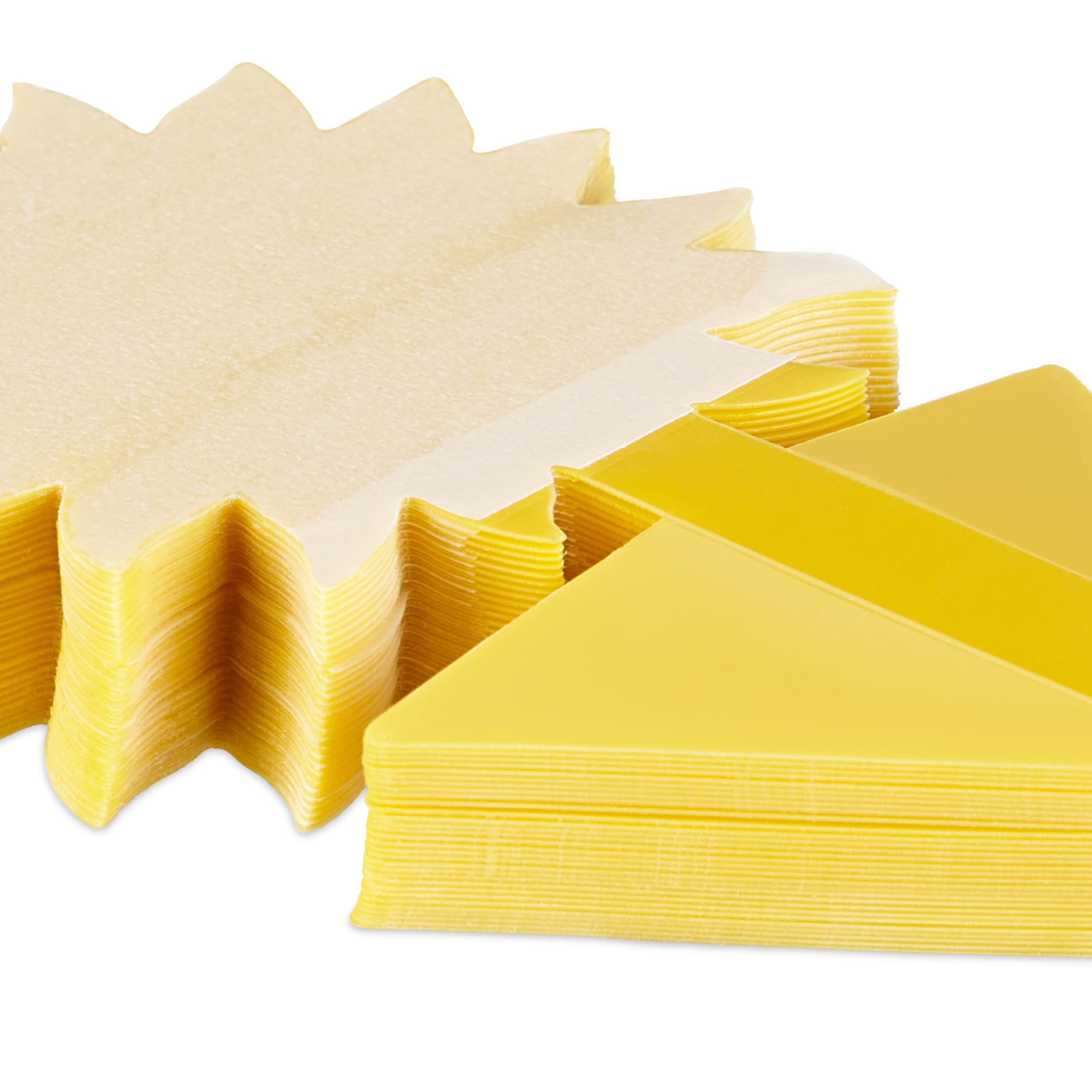 OwnGrown Gelbe Fliegenfalle für Zimmerpflanzen - 60 Stück Mückenbekämpfung Aufkleberpapier - Sonnenblumen Fruchtfliegenfalle Ideal für Zimmerpflanzen und den Innenbereich - 13,5 x 7,5 cm 5