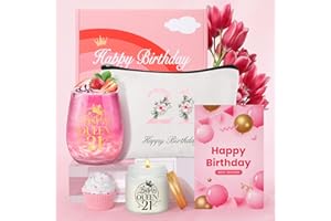 AYGE 21st Birthday Gifts for Her, Birthday Gifts for Her, Personalised 21st Gift Set, Gift Box, Sister, Best Friends