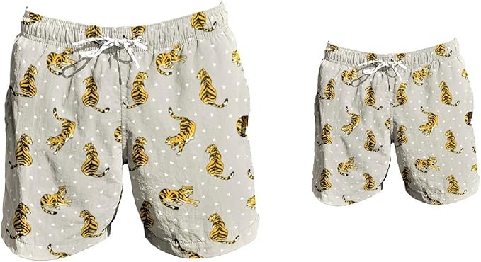 dad and son matching swim shorts uk