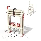 4 Step Folding Ladder with Safety Lock, Wide