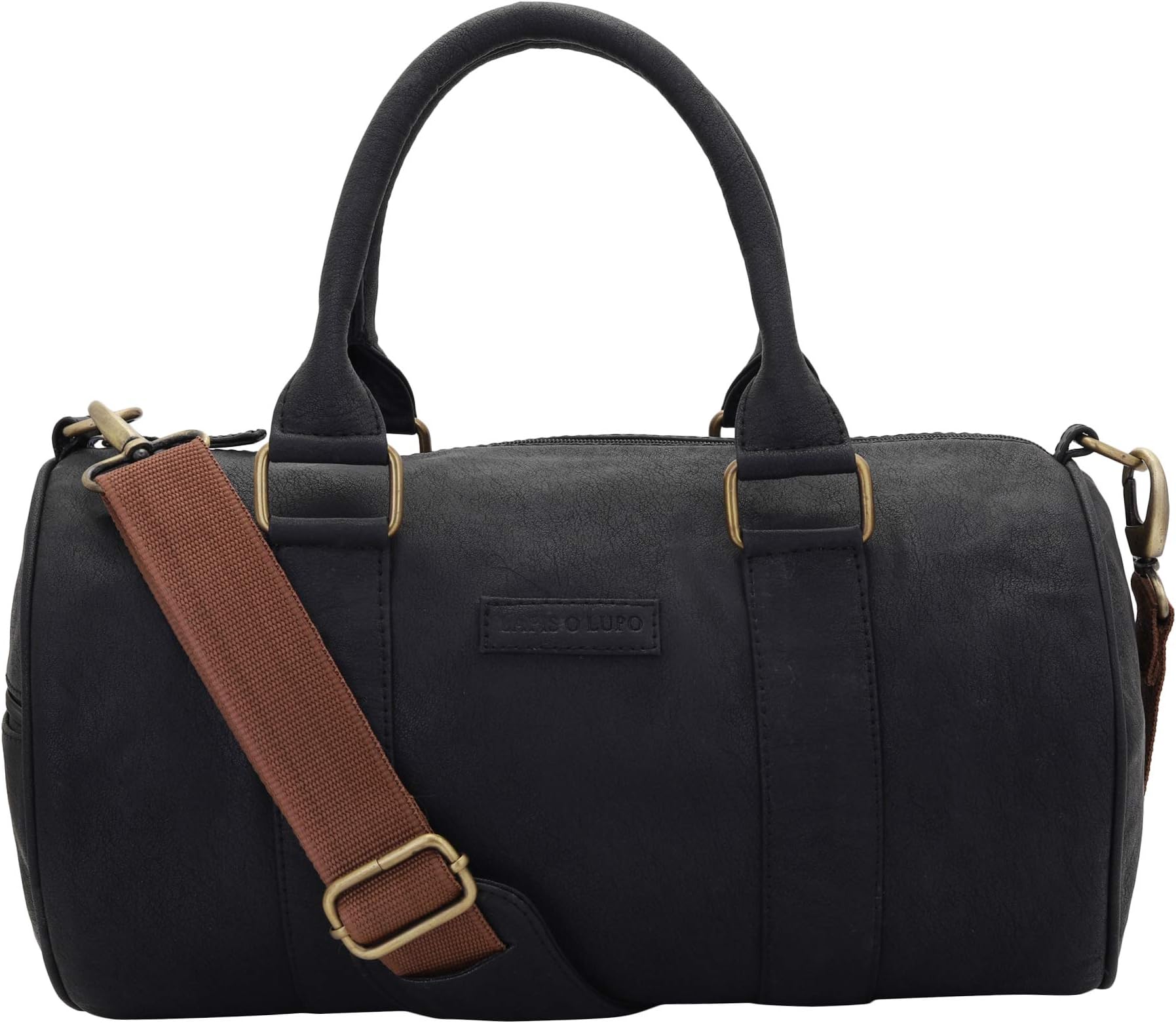 LAPIS O LUPO Duffle Bag Classic Round-Shaped Gym Bag Travel Messanger Bag