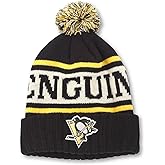 AMERICAN NEEDLE Officially Licensed NHL National Hockey League Team Pillow Line Knit Beanie Cap