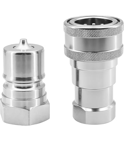 Amazon.com: 3/4″ NPT ISO 7241-A Quick Disconnect Hydraulic Coupler
