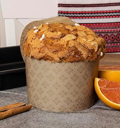 Easter Bread Mold |12 Pack 12 oz| Non Stick Panettone Paper Mold