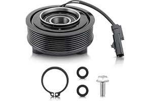 AUTOKAY AC Compressor Clutch Assembly Kit Pulley Coil for Dodge Ram 3500 2500 2006-2009 6.7L 5.9L 55111411AE 55111411AF