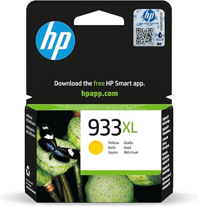 HP 933XL Yellow High Yield Ink Cartridge CN056AE Original Single Pack