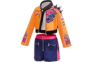 Rumi Demon Hunter Costume for Kids Girls Cosplay Anime Suits Movie Idol Teens Costumes Christmas Outfits