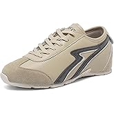 OFG Women's Retro Fashion Sneakers Thin Sole Casual Comfortable Walking Shoes Lightweight Tennis Trainers for Running Gym Workout