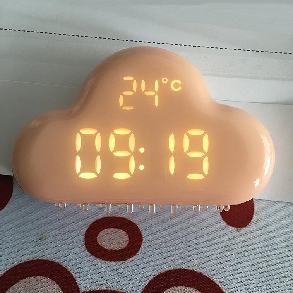 HEDDK Digital Despertador, Control del Sonido Calendario de ...