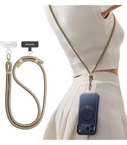 MAGEASY Phone Tether Tab - Cell Phone Lanyard Tab, Phone Lanyard Patch, Replacement Part For Fully Covered Phone Cases, Alley, Universal