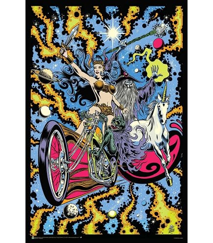 Amazon.com: Scorpio Posters Mind Melter by Dirty Donny Blacklight