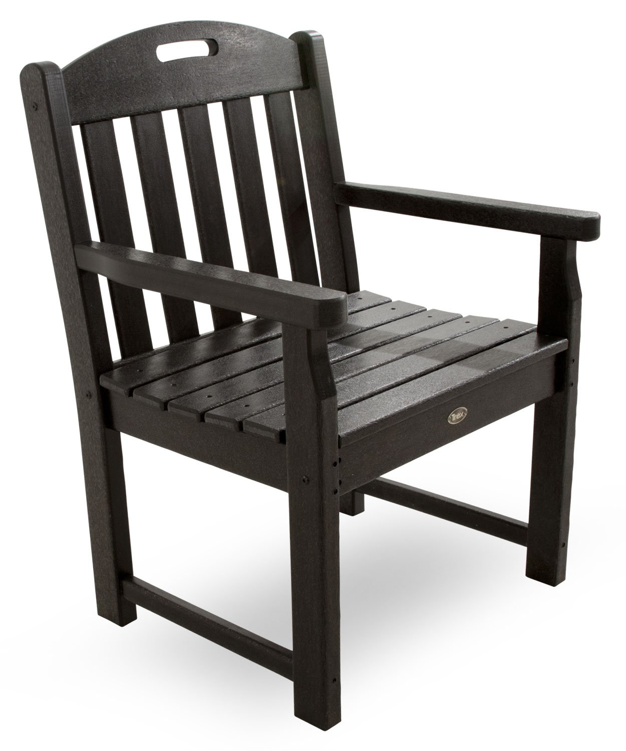 outdoor trex furniture on Patio Lawn Garden Trex Outdoor Furniture Txb24cb Yacht Club Garden Chair Charcoal Black Chairs