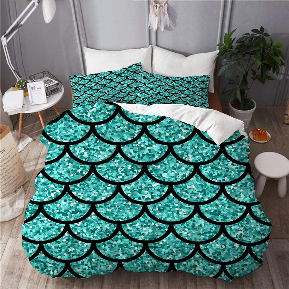 Best College Full Size Bedding Aquamarine