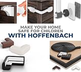 Hoffenbach 12x Baby Corner Protectors Soft Foam Self Adhesive Brown view 9
