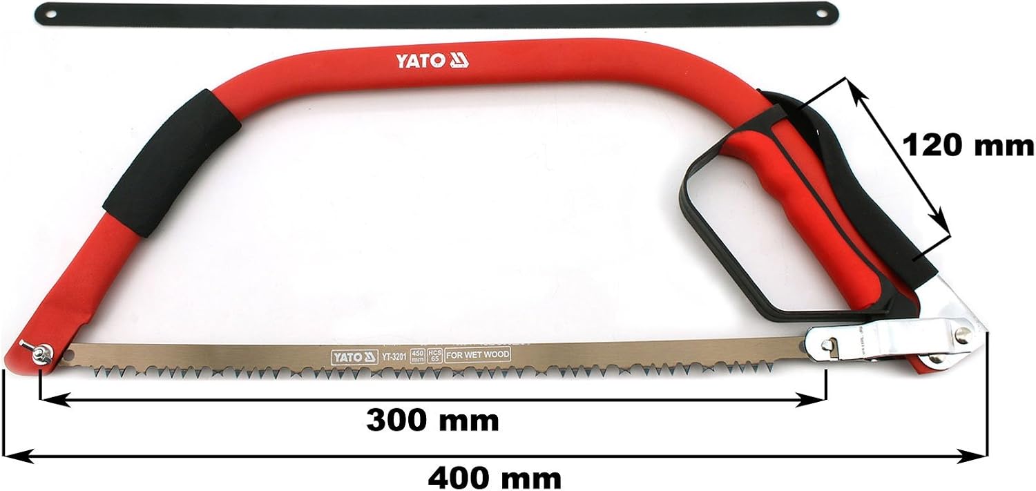 Yato YT-3200 - Bow Saw, Red - Image 3